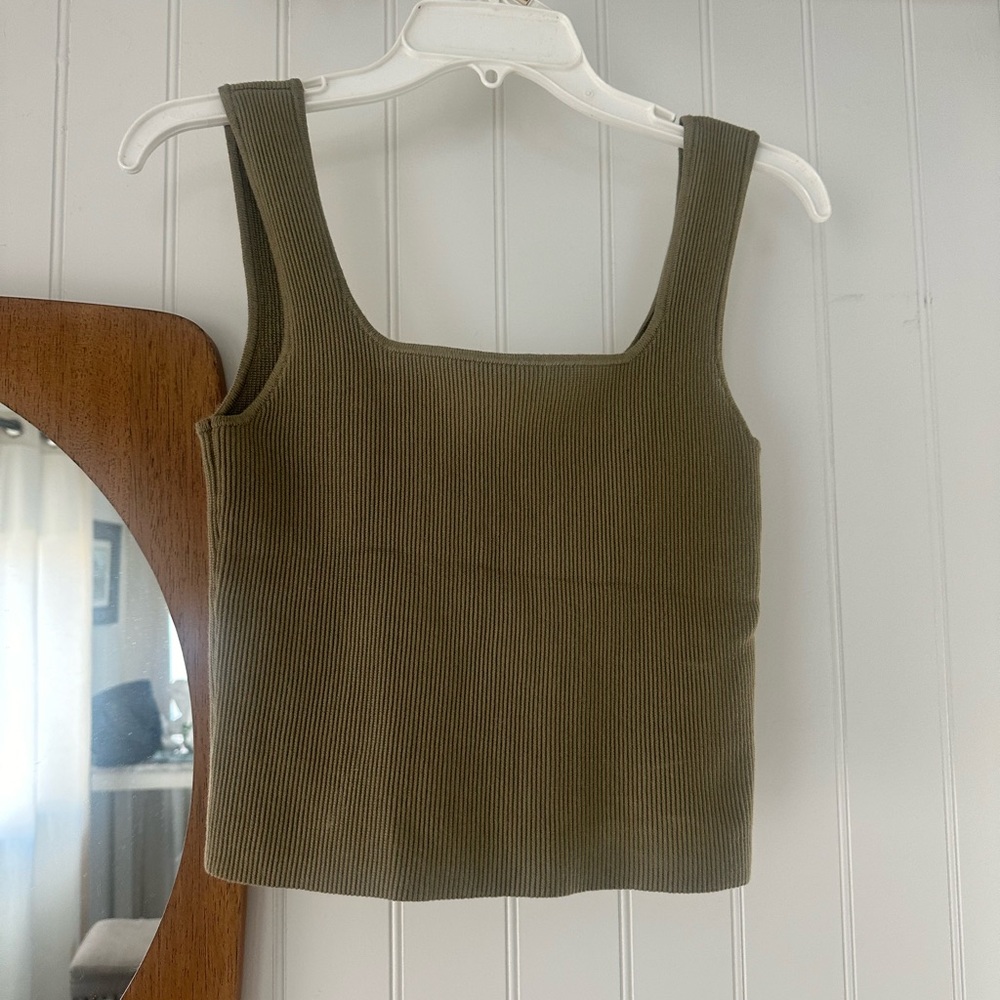 Reformation sweater tank